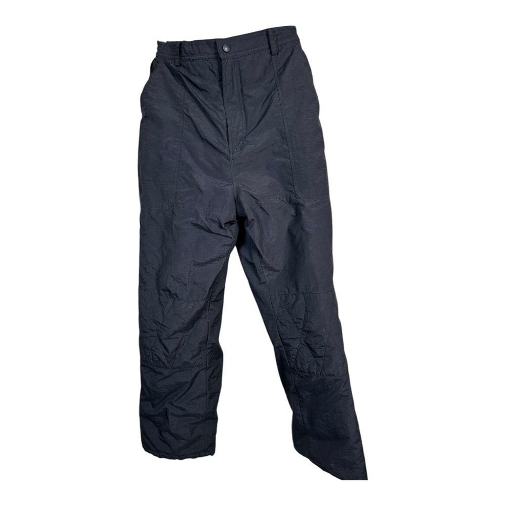 Climate Control Vintage Black Snow/Ski Pants Size L 14-16 great condition - Picture 3 of 16